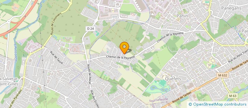 localisation de l'entreprise MADAME MARION DEBOUDACHER  TOURNEFEUILLE