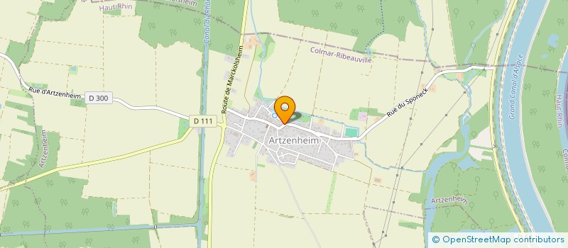 localisation de l'entreprise MADAME MARION DECARD à ARTZENHEIM
