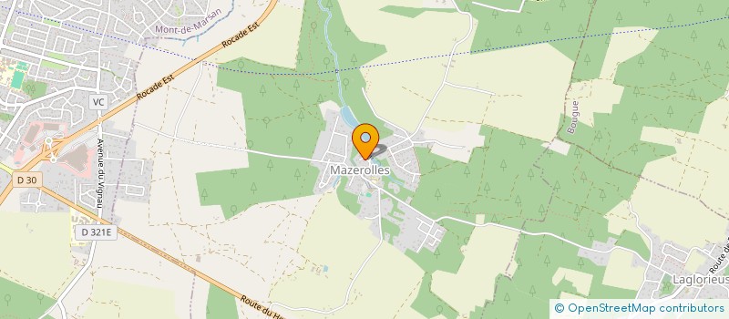 localisation de l'entreprise MADAME MARION DECLA  MAZEROLLES