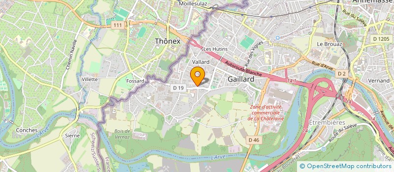 localisation de l'entreprise MADAME MARION DECORVET  GAILLARD