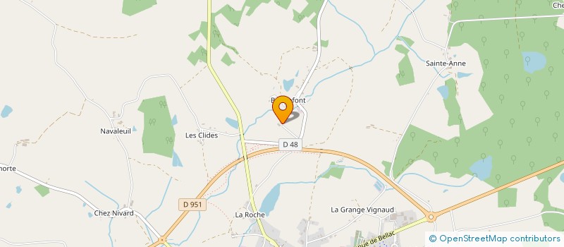localisation de l'entreprise MADAME MARION DEGABRIEL à MONTROL-SENARD