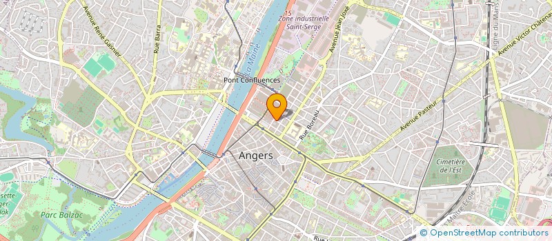 localisation de l'entreprise MADAME MARION DELAHAIX à ANGERS