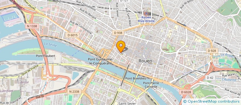 localisation de l'entreprise MADAME MARION DELAMARE à ROUEN