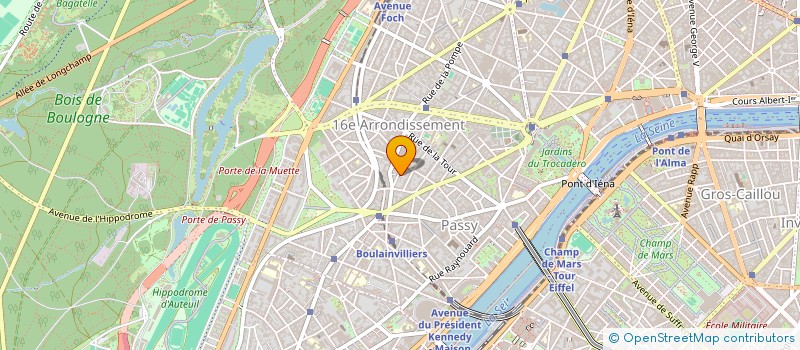 localisation de l'entreprise MADAME MARION DELARGILLIERE à ASNIERES-SUR-SEINE