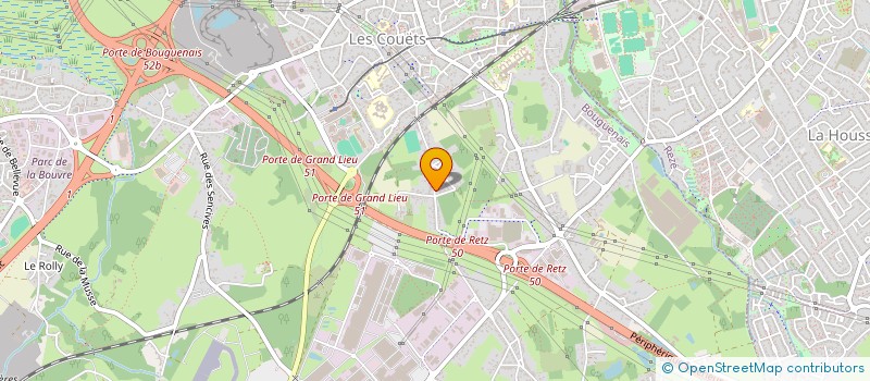 localisation de l'entreprise MADAME MARION DELAVAULT  BOUGUENAIS