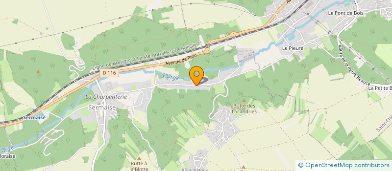 localisation de l'entreprise MADAME MARION DELAVAUX  SERMAISE