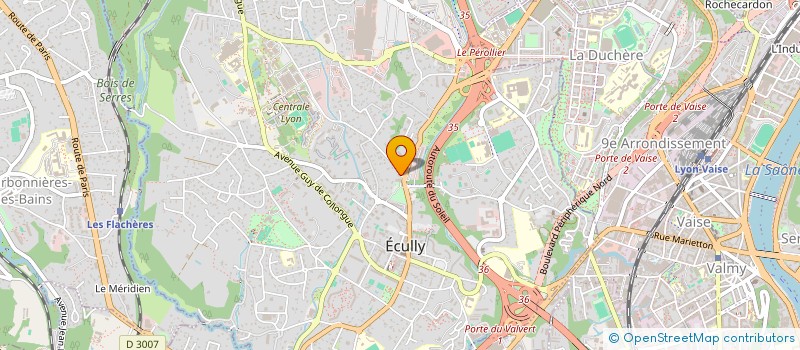 localisation de l'entreprise MADAME MARION DELESALLE  ECULLY