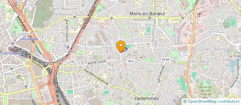 localisation de l'entreprise MADAME MARION DELESQUE  MONS-EN-BARUL