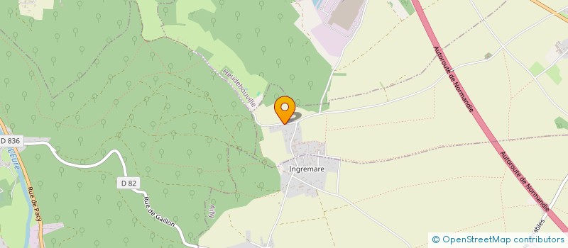 localisation de l'entreprise MADAME MARION DELESTRE  FONTAINE-BELLENGER