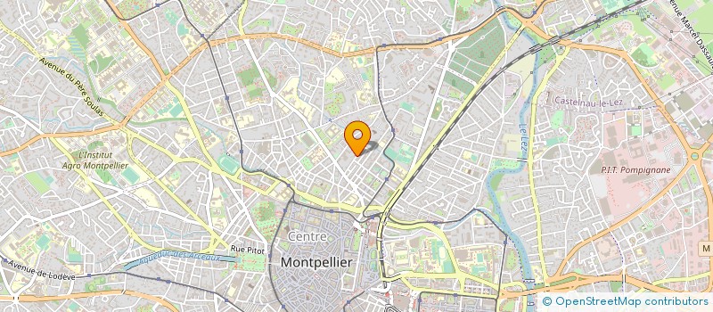 localisation de l'entreprise MADAME MARION DELPONT à MONTPELLIER