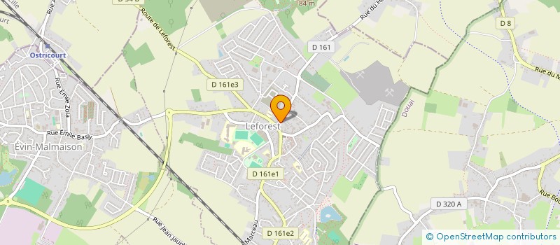 localisation de l'entreprise MADAME MARION DELPOUVE  LEFOREST