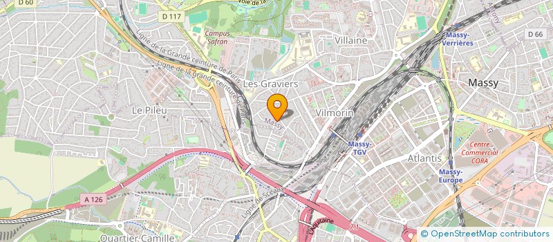 localisation de l'entreprise MADAME MARION DELTEIL  MASSY