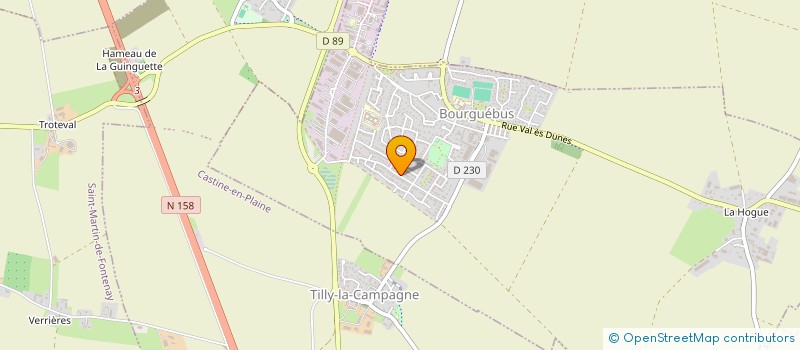 localisation de l'entreprise MADAME MARION DENAGE à BOURGUEBUS