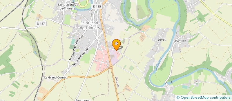 localisation de l'entreprise MADAME MARION DENIS  SAINT-JEAN-DE-THOUARS