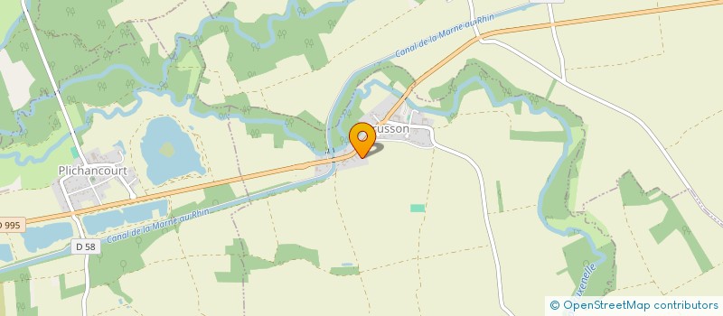 localisation de l'entreprise MADAME MARION DENIS  BRUSSON