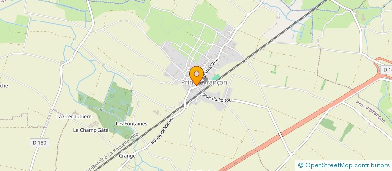 localisation de l'entreprise MADAME MARION DESAGE  ARCAIS