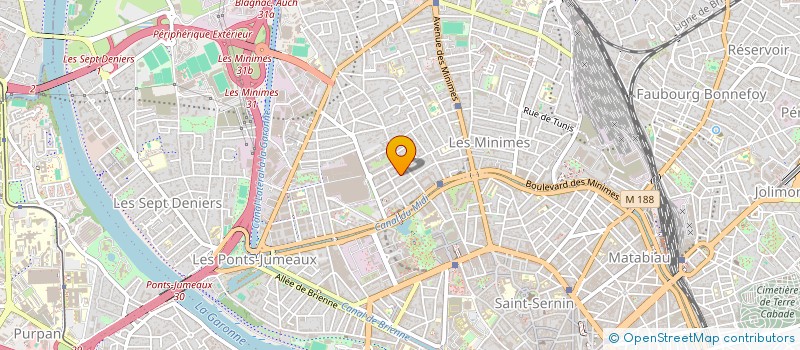 localisation de l'entreprise MADAME MARION DESBATS à TOULOUSE