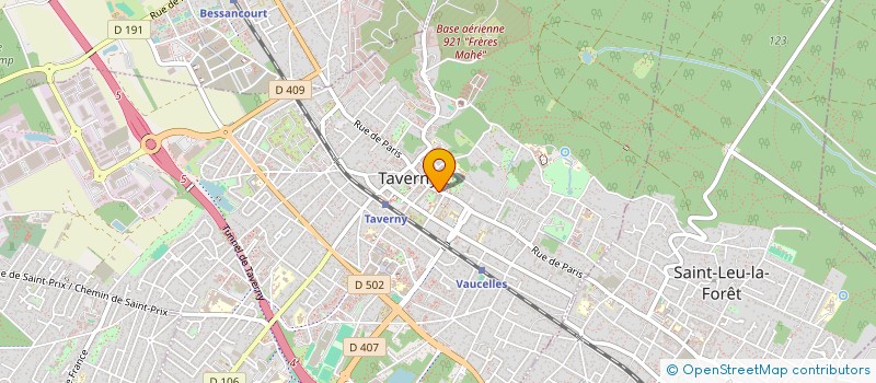 localisation de l'entreprise MADAME MARION DESBORDES  TAVERNY