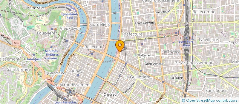 localisation de l'entreprise MADAME MARION DESCOTES  LYON