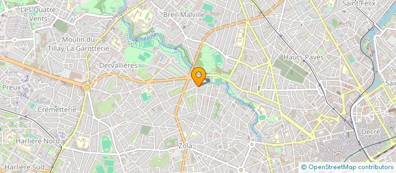 localisation de l'entreprise MADAME MARION DESFOSSE à NANTES