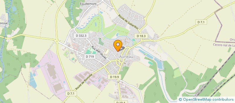 localisation de l'entreprise MADAME MARION DESJARDINS à AUNEAU-BLEURY-SAINT-SYMPHORIEN