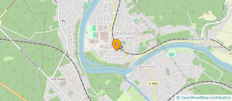 localisation de l'entreprise MADAME MARION DESPRES à CHAMPAGNE-SUR-SEINE