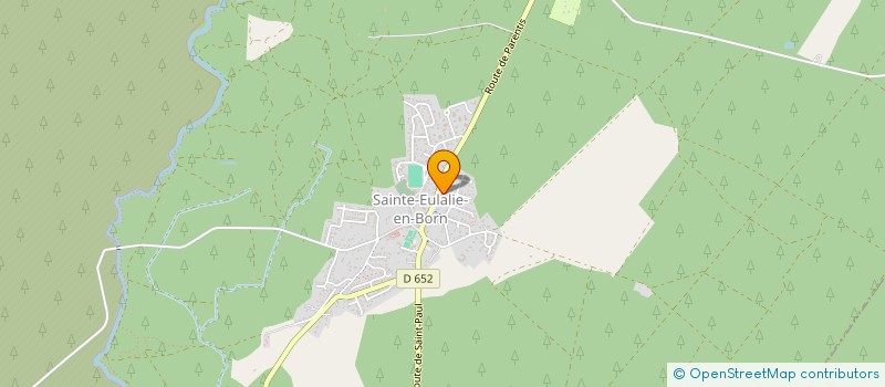 localisation de l'entreprise MADAME MARION DESTENAVES  SAINTE-EULALIE-EN-BORN