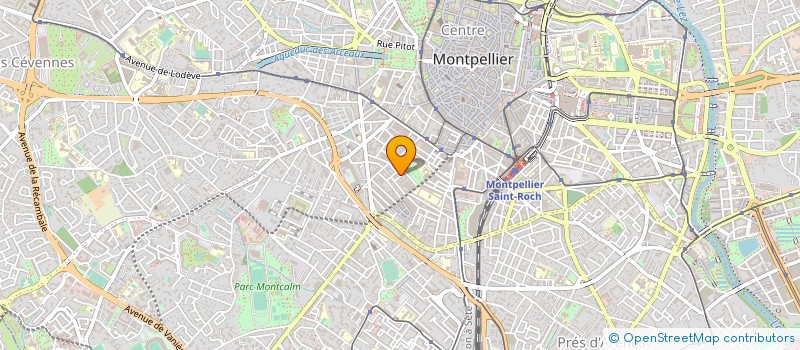 localisation de l'entreprise MADAME MARION DETRANCHANT à MONTPELLIER