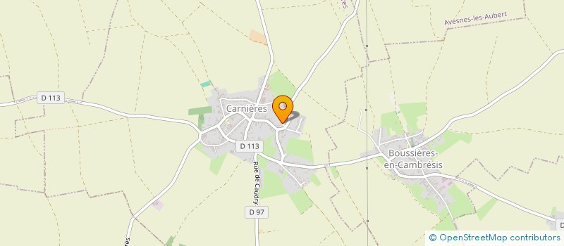 localisation de l'entreprise MADAME MARION DEVEMY  CARNIERES