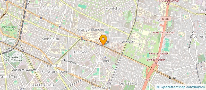 localisation de l'entreprise MADAME MARION DEVILLE  LYON