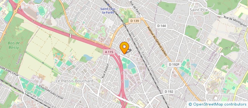 localisation de l'entreprise MADAME MARION DICTUS  SAINT-LEU-LA-FORET