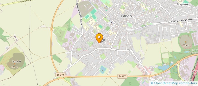 localisation de l'entreprise MADAME MARION DILLIES  CARVIN