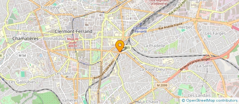 localisation de l'entreprise MADAME MARION DORDAIN à CLERMONT-FERRAND