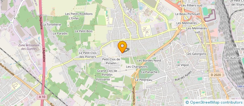 localisation de l'entreprise MADAME MARION DOUCET à SARAN