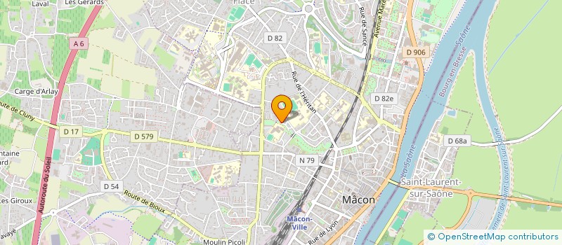 localisation de l'entreprise MADAME MARION DOUHARD  MACON