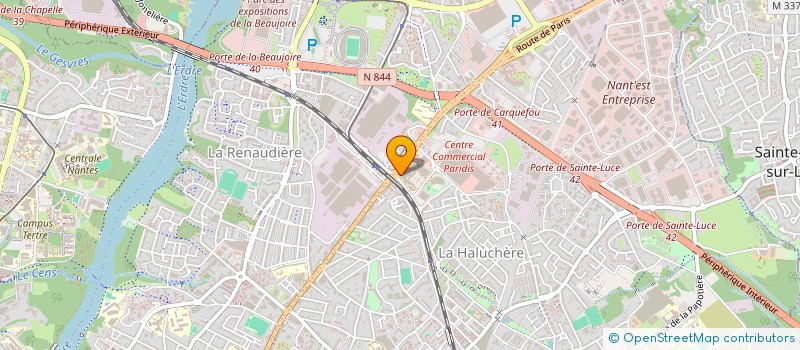 localisation de l'entreprise MADAME MARION DOUILLARD  NANTES