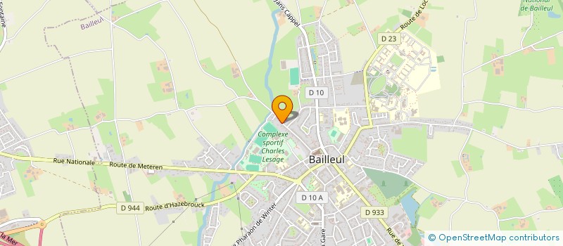 localisation de l'entreprise MADAME MARION DOUILLY à BAILLEUL
