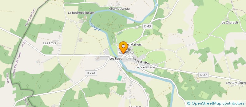 localisation de l'entreprise MADAME MARION DOUSSELAIN à MERIGNY