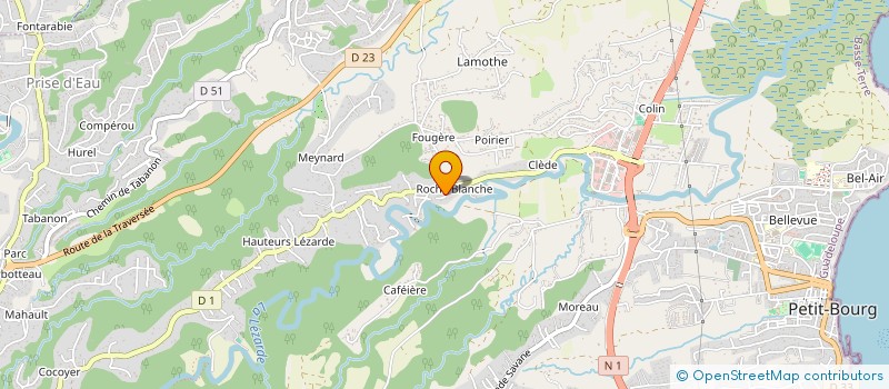 localisation de l'entreprise MADAME MARION DREANO à PETIT-BOURG