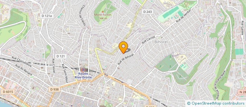 localisation de l'entreprise MADAME MARION DROUILLOT à ROUEN