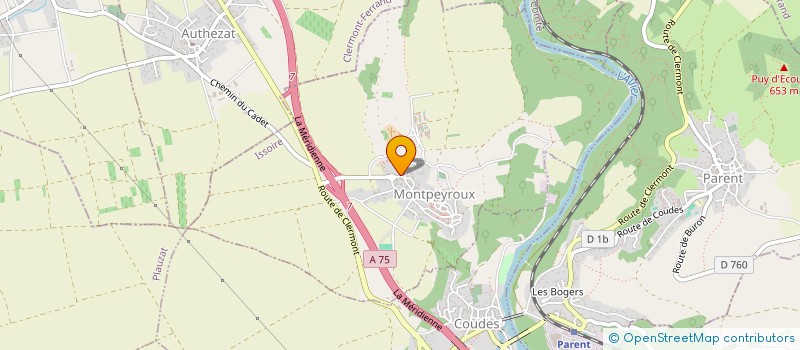 localisation de l'entreprise MADAME MARION DUCHEZ  MONTPEYROUX