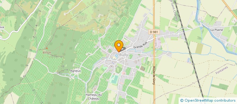 localisation de l'entreprise MADAME MARION DUCRET  FARGES-LES-CHALON