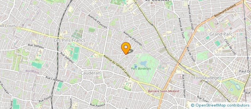 localisation de l'entreprise MADAME MARION DUCROS  BORDEAUX