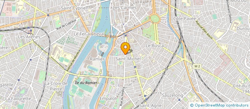 localisation de l'entreprise MADAME MARION DUEDRA à ALBI