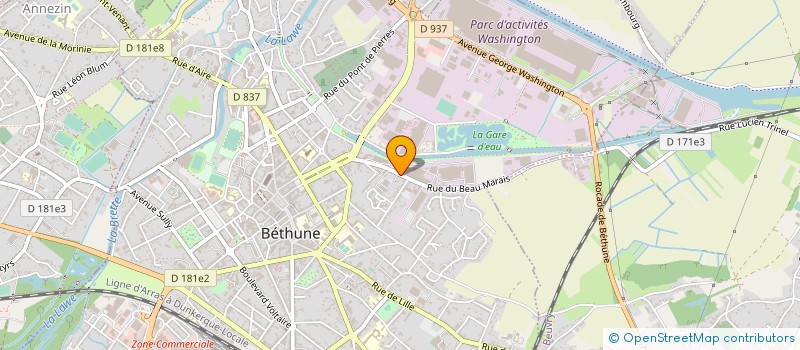 localisation de l'entreprise MADAME MARION DUFRASNE à NICE