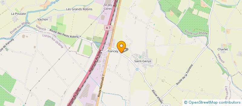 localisation de l'entreprise MADAME MARION DULY  LIVRON-SUR-DROME