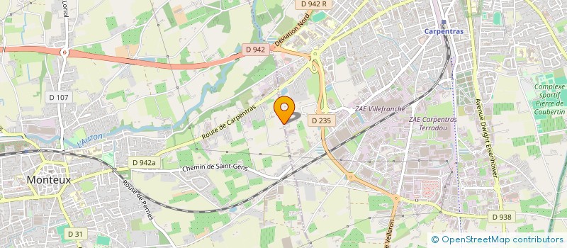 localisation de l'entreprise MADAME MARION DUMAINE  CARPENTRAS