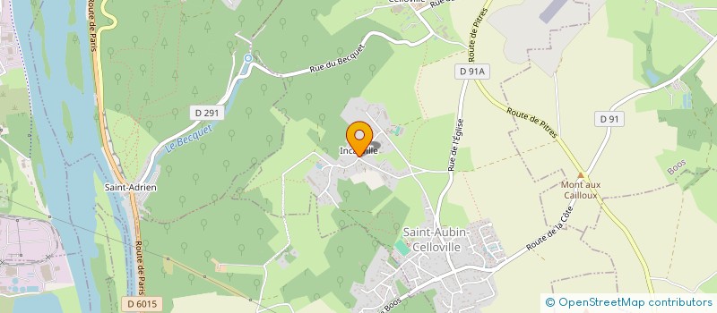 localisation de l'entreprise MADAME MARION DUPUY  SAINT-AUBIN-CELLOVILLE