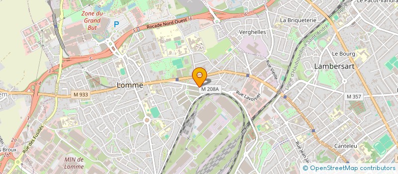 localisation de l'entreprise MADAME MARION DURAND à LILLE