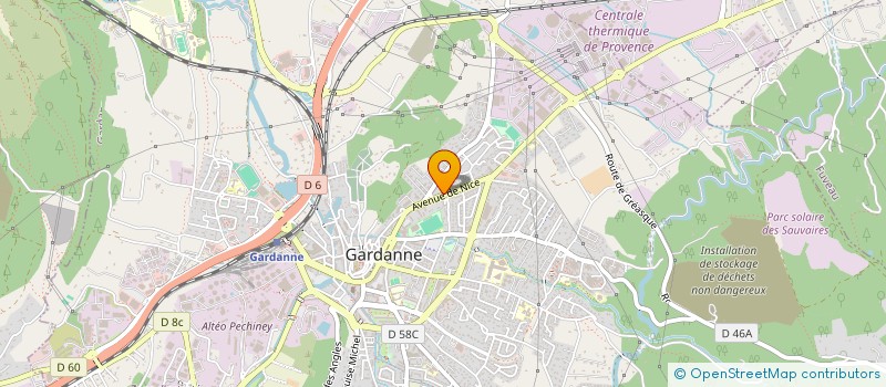localisation de l'entreprise MADAME MARION DURAND à GARDANNE